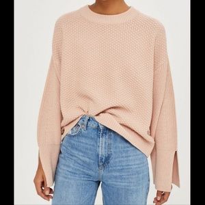 Topshop wide sleeve sweater